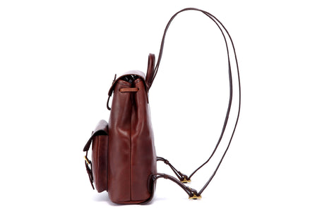 Small Women's Leather Backpack Purse Sling Bag Cheap 2023