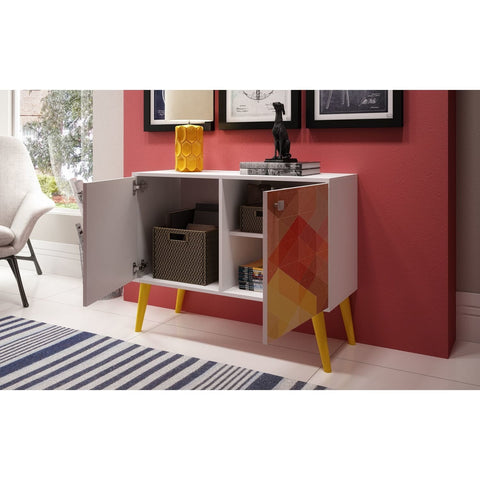 Image of side table with storage