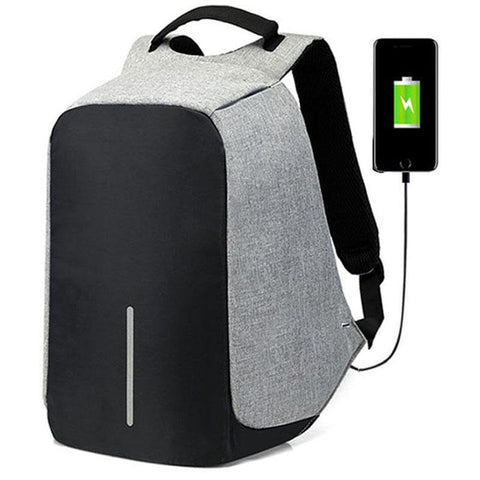 Image of Laptop backpack - anti-theft smart backpack for college men 15-inch with usb charging port waterproof 2018 price - mommyfanatic
