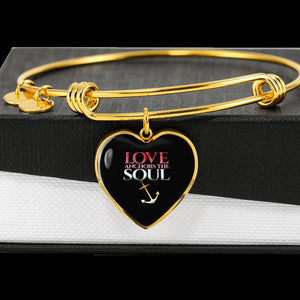 Love Anchors The Soul Pendant - mommyfanatic