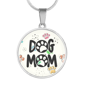 Dog Mom pendant necklace - mommyfanatic