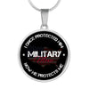 Proud Military Mom Necklace