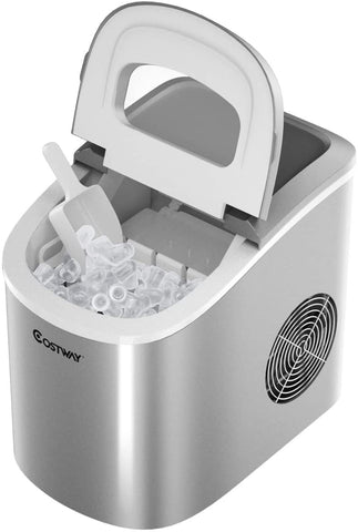 Image of Small Countertop ice maker portable nugget crushed ice - affordable - mommyfanatic