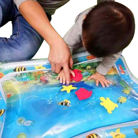 Image of Toddlers babies Inflatable Water play mat - sensory - mommyfanatic