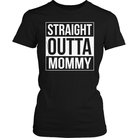 Image of Straight Outta Mommy Tshirt - mommyfanatic