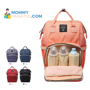 Multifunctional diaper bag - maternity designer diaper bag backpack large capacity stylish insert organizer hospital essentials for baby - mommyfanatic