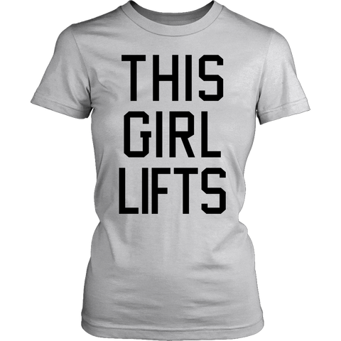 Image of This Girl Lifts Fitness T-shirt - mommyfanatic