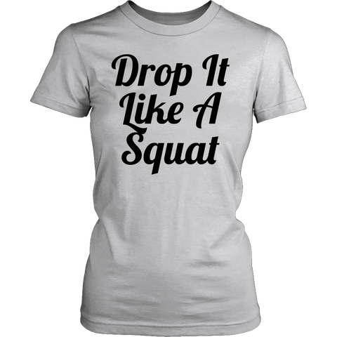Squat exercise benefits for buttocks and glute workout routine t-shirt - mommyfanatic