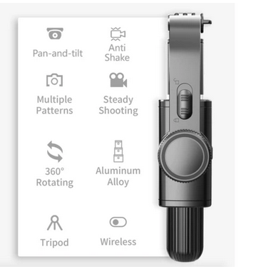Image of Gimbal Mobile Selfie Stick Smartphone Stabilizer USB Charging tripod - mommyfanatic