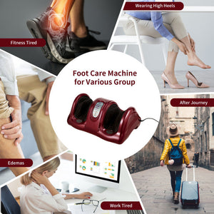 Shiatsu Electric Foot Massager For Neuropathy Circulation Black