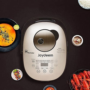 JOYDEEM Smart Induction Heating System Rice Cooker, 24-hours Pre-set Timer, 8 Cup Capacityy - mommyfanatic