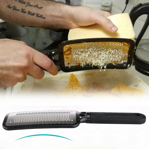 Image of Handheld Cheese Grater Grinder Stainless Steel- Fine Shredder