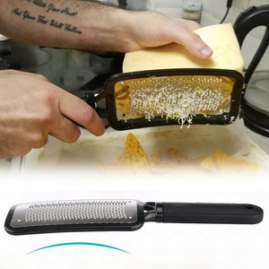 Handheld Cheese Grater Grinder Stainless Steel- Fine Shredder