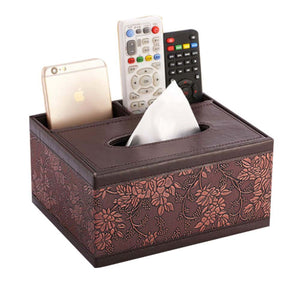 Facial Tissue Dispenser Box Holder Storage Organizer Home Office - mommyfanatic