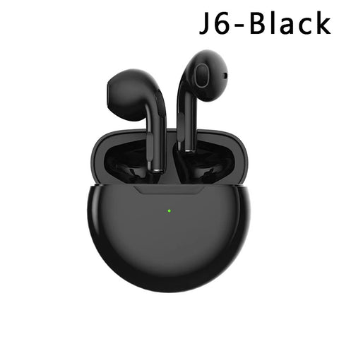 Image of 2022 TWS Bluetooth Earphones Wireless Mic Touch Control Earbuds Black