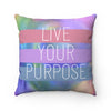 Colorful Throw Pillow Sofa Bed Indoor Decorative Accents - 4 Sizes - mommyfanatic