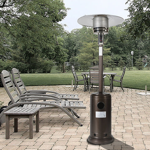 Image of 46000BTU Outdoor Propane Patio Heater With Wheels - mommyfanatic