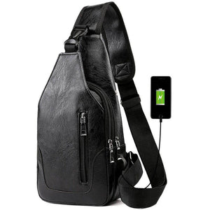 anti theft sling backpack for men