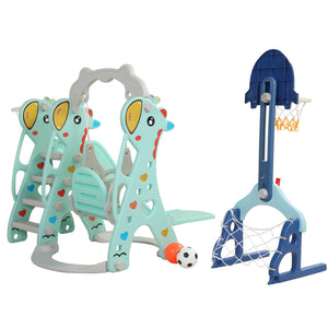 5 in 1 Toddler Swing Playset For Little Tikes Outdoor Indoor - mommyfanatic