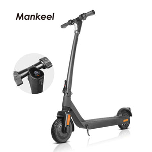 Electric Folding Scooter For Adults USB Charging Interface Black 2022