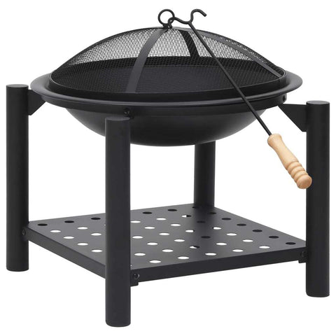 Image of square fire pit