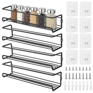 wall mounted spice rack 