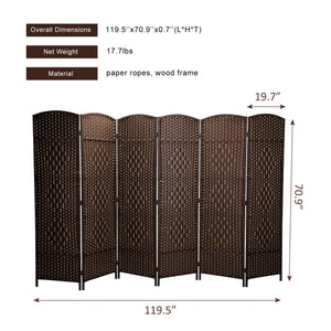 Folding Room Divider Screens 6 Panel Screen Room Dividers Folding Privacy Screens - mommyfanatic