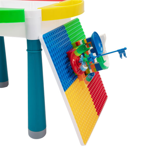 Image of Kids Toddler learning Activity Table & Chairs Set for 2 & 3 year old - mommyfanatic