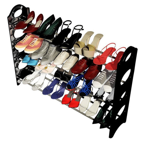 Image of shoe rack entryway