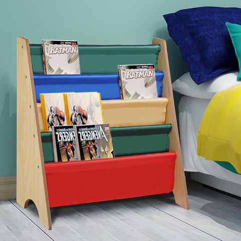 Image of childrens book rack