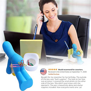 Unique Funny Gag Gift Butt Tape Dispenser For Adults & Friends