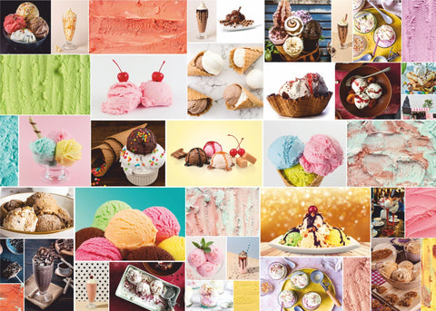 Image of Cool Ice Cream Jigsaw Puzzles 1000 Piece