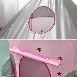 3 in 1 Rocket Ship Play Tent Indoor/Outdoor Playhouse Babies Toddlers - mommyfanatic