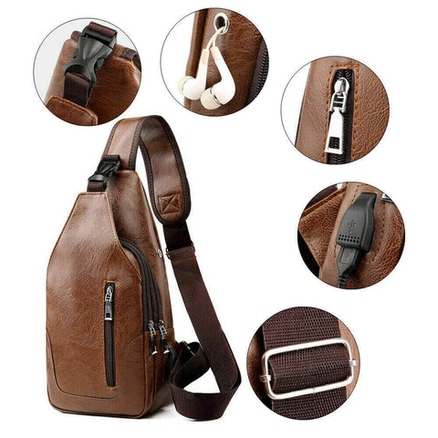 Image of waterproof sling backpack