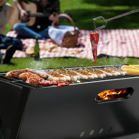 Image of small charcoal grill portable