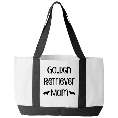 Golden Retriever Mom Tote Bag - mommyfanatic
