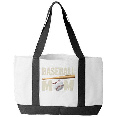 Baseball Mom Tote Bag - mommyfanatic