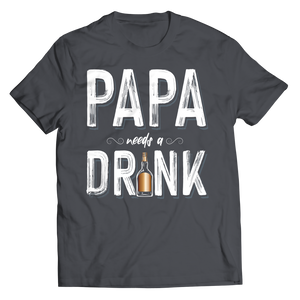 Papa Needs a Drink - Charcoal - mommyfanatic