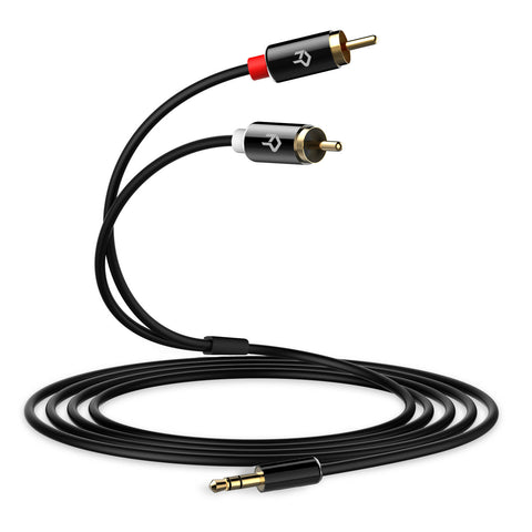 Image of 6ft RCA Cable To HDMI Audio Subwoofer Adaptor To Aux Extension 35mm - mommyfanatic