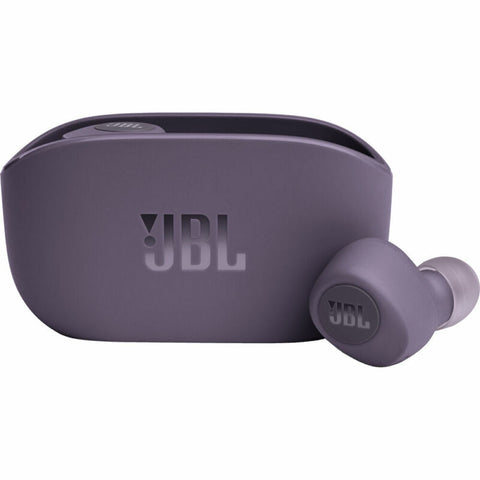 Image of Black - JBL Vibe 100TWS True Wireless In-Ear Headphones Charging Case