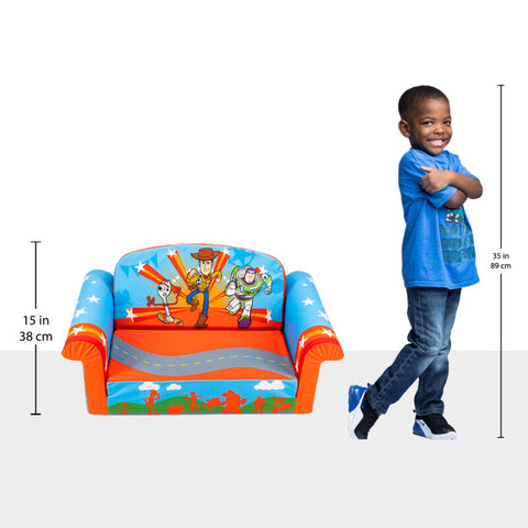 Image of Flip Open Sofa 2-In-1 Marshmallow Furniture Toddlers Kids Toy Story 4