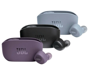 Black - JBL Vibe 100TWS True Wireless In-Ear Headphones Charging Case