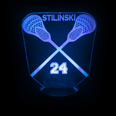 Image of Stilinski Lacrosse LED Lamp - mommyfanatic