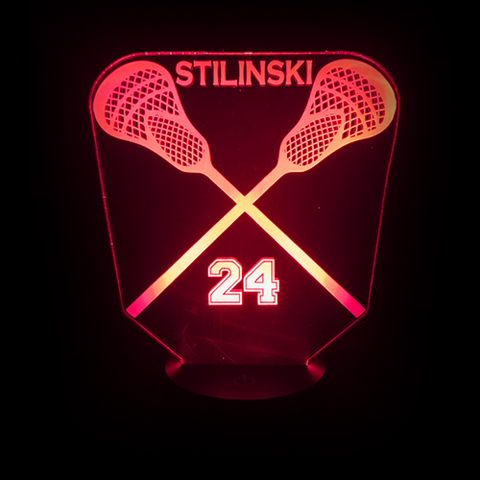 Image of Stilinski Lacrosse LED Lamp - mommyfanatic